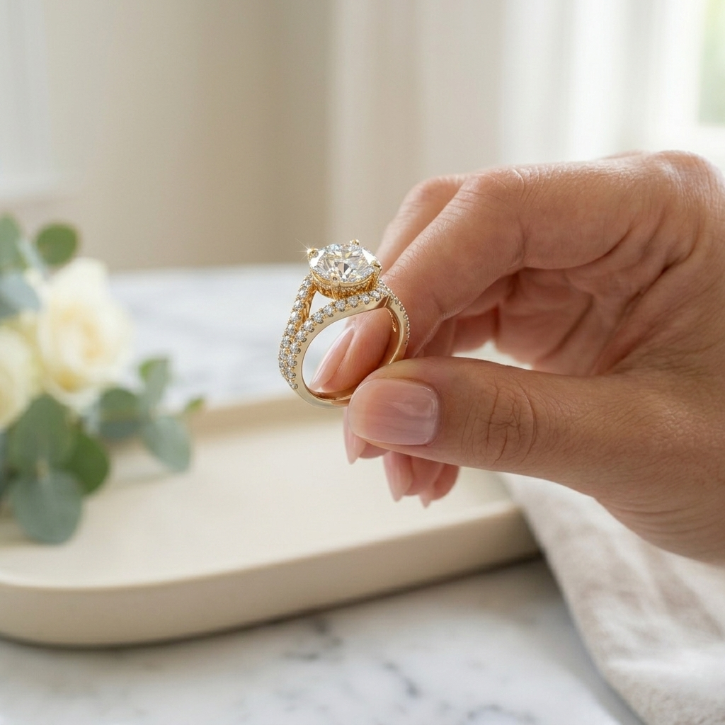 How to Clean Your Lab-Grown Diamond Ring at Home
